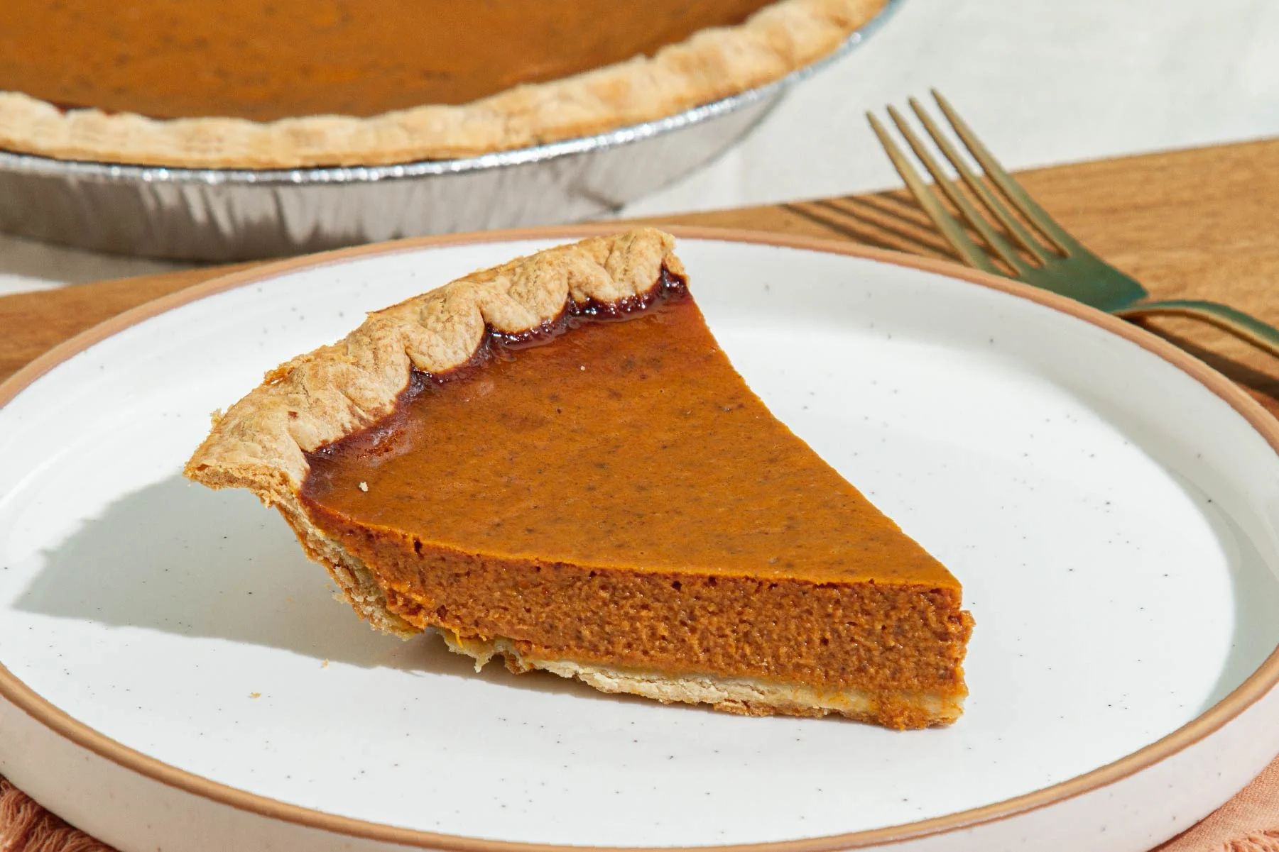 Pumpkin Pie Slice
